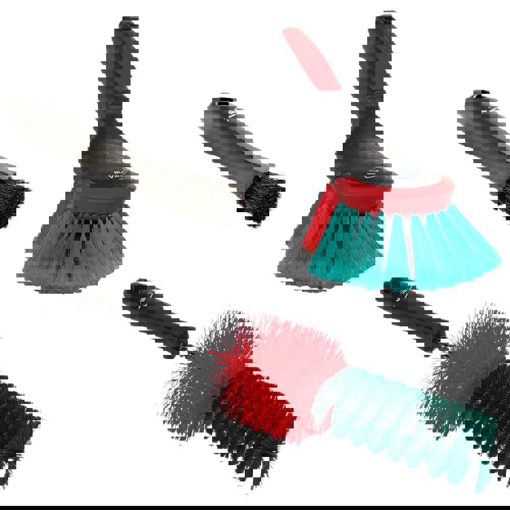 Automotive Cleaning & Polishing Tools; Tool Type: Brush Set ; Applications: Vehicle Cleaning ; Color: Black; Green; Red; Black; Green; Red ; UNSPSC Code: 27113200