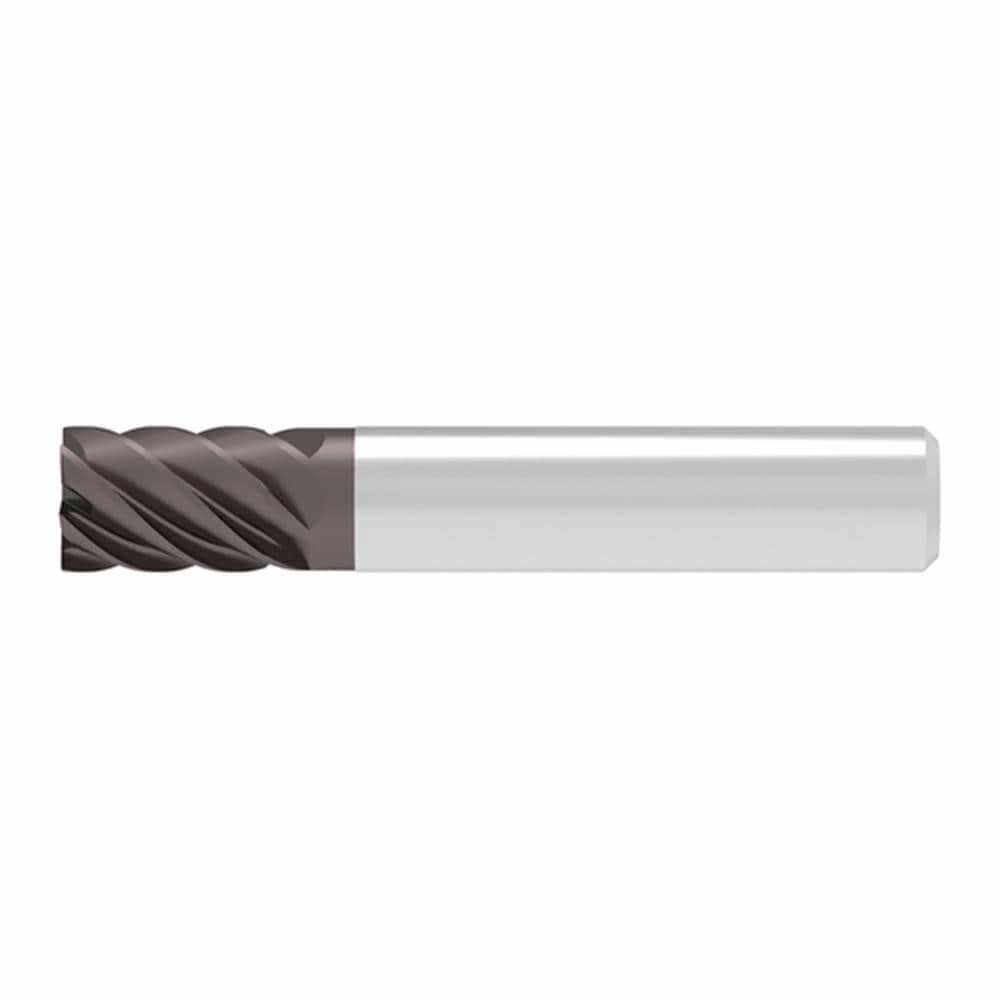 Corner Radius & Corner Chamfer End Mills; Mill Diameter (mm): 6.00 ; Number Of Flutes: 6 ; Length of Cut (mm): 10.0000 ; Single Or Double End: Single ; End Mill Material: Solid Carbide ; Chipbreaker: No