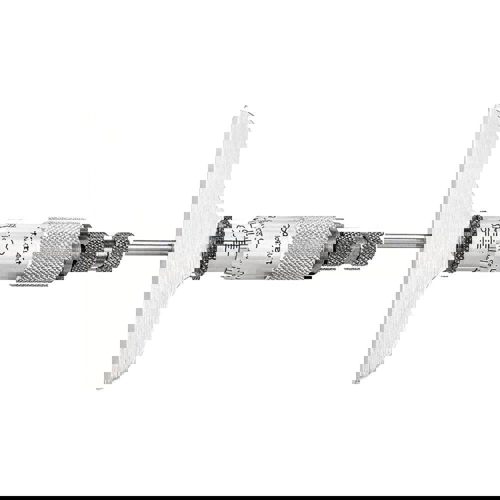 Mechanical Depth Micrometer: 3'' Range, 3 Rods