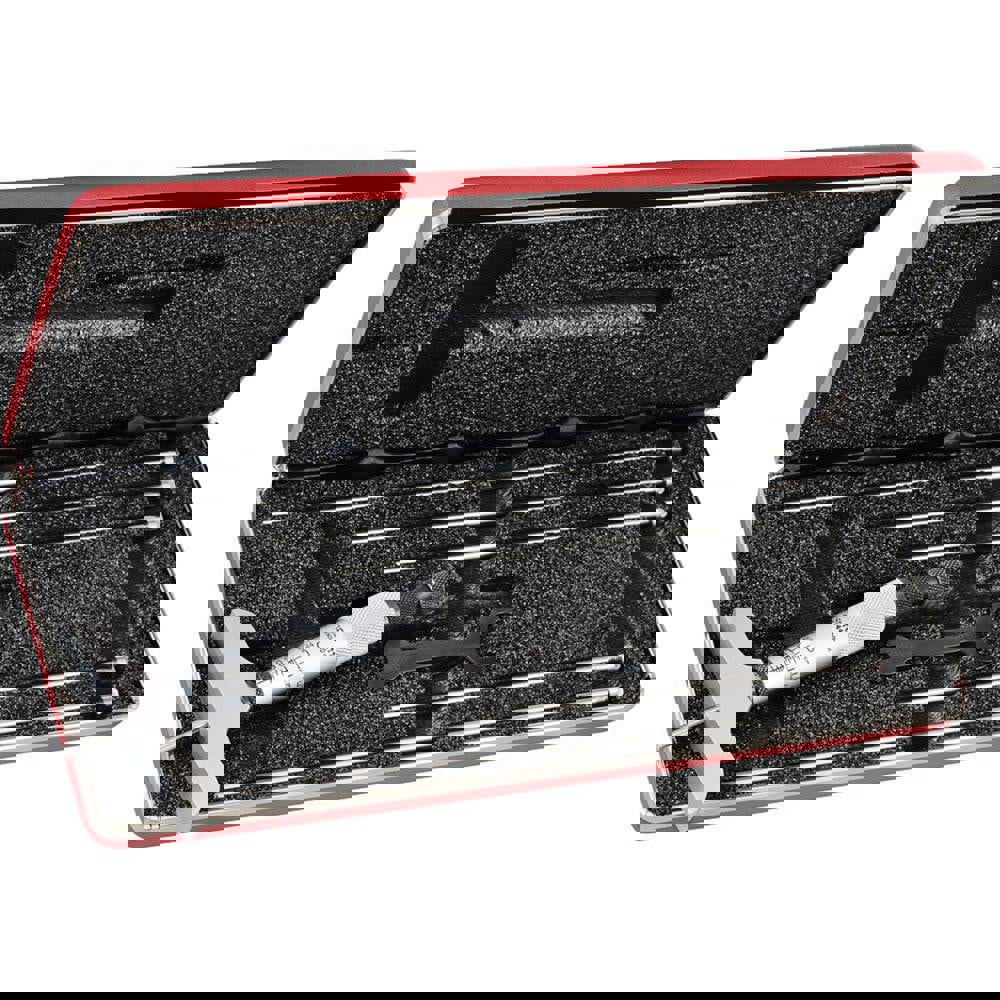 Mechanical Depth Micrometer: 6'' Range, 6 Rods