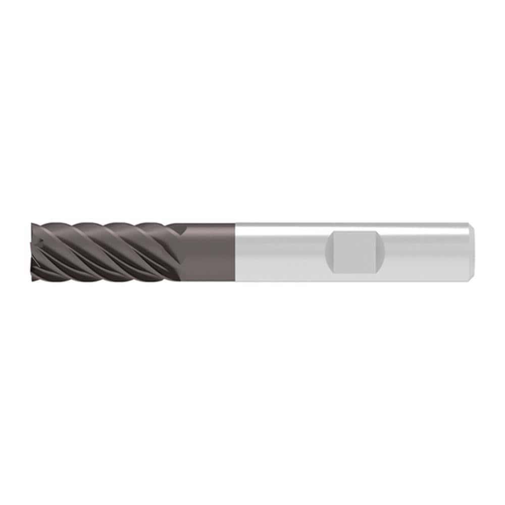 Corner Radius & Corner Chamfer End Mills; Mill Diameter (mm): 8.00 ; Number Of Flutes: 6 ; Length of Cut (mm): 22.0000 ; Single Or Double End: Single ; End Mill Material: Solid Carbide ; Chipbreaker: No