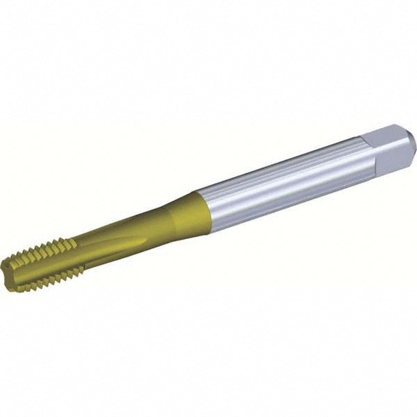 1/4-20 Modified Bottoming RH 3BX TiCN/TiN Powdered Metal 4-Flute Straight Flute Machine Tap