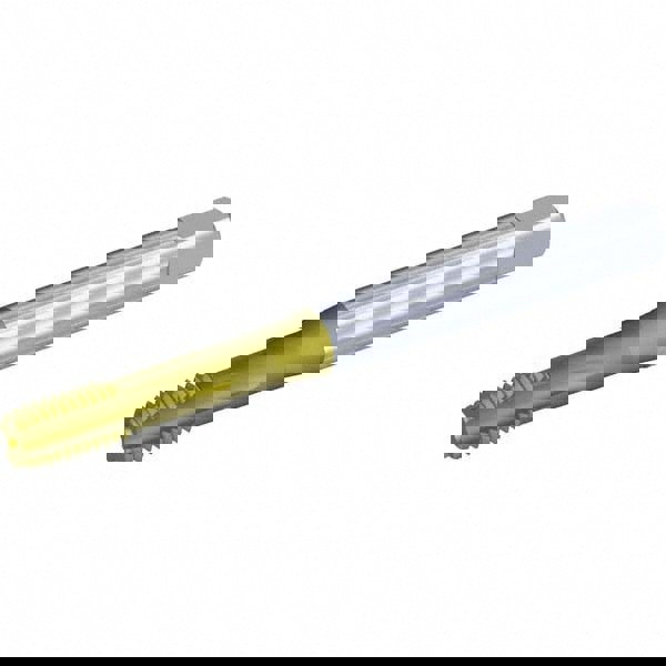 Straight Flute Tap: 1/2-13 UNC, 4 Flute,