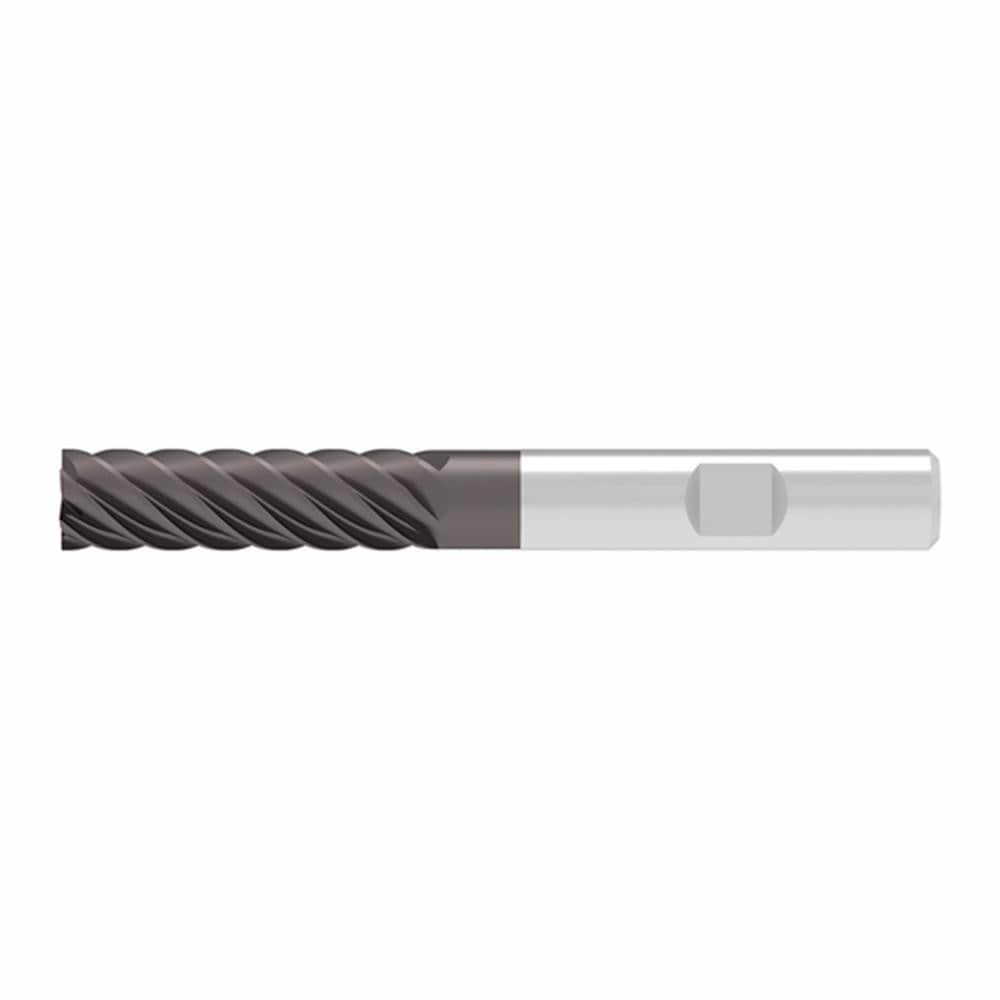 Corner Radius & Corner Chamfer End Mills; Mill Diameter (mm): 8.00 ; Number Of Flutes: 6 ; Length of Cut (mm): 28.0000 ; Single Or Double End: Single ; End Mill Material: Solid Carbide ; Chipbreaker: No