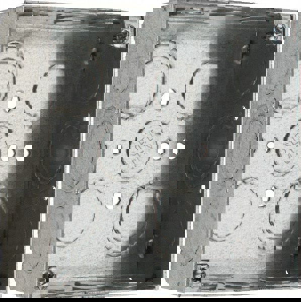 Electrical Outlet Box: Steel, Square, 4