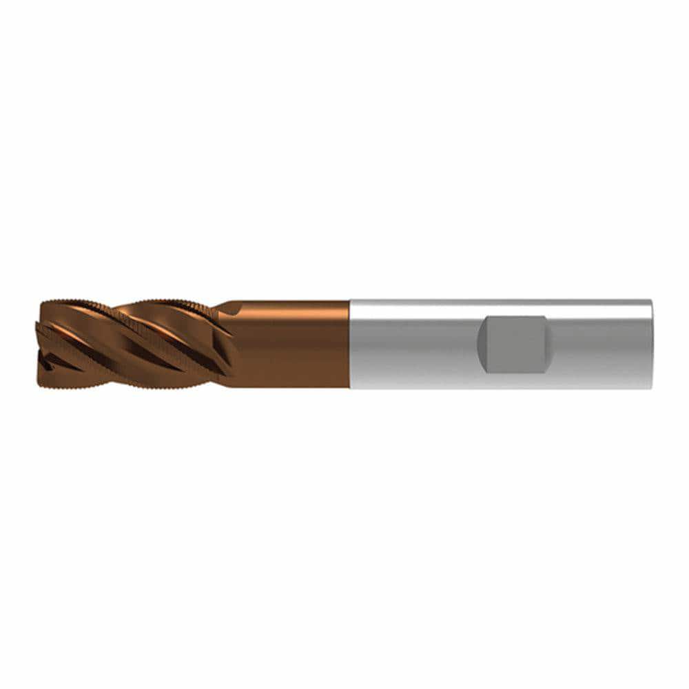 Corner Radius & Corner Chamfer End Mills; Mill Diameter (mm): 5.00 ; Number Of Flutes: 4 ; Length of Cut (mm): 13.0000 ; Single Or Double End: Single ; End Mill Material: Solid Carbide ; Chipbreaker: No