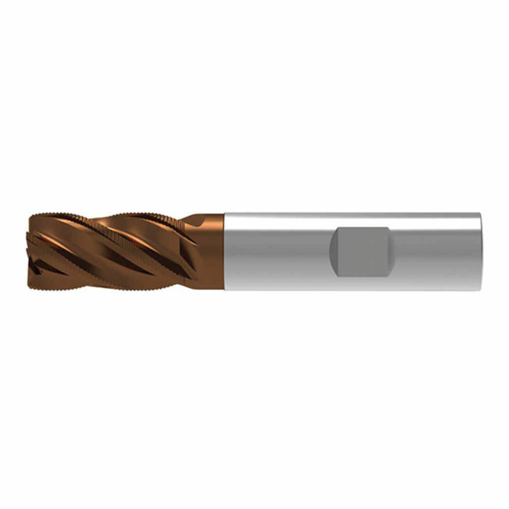 Corner Radius & Corner Chamfer End Mills; Mill Diameter (mm): 10.00 ; Number Of Flutes: 4 ; Length of Cut (mm): 22.0000 ; Single Or Double End: Single ; End Mill Material: Solid Carbide ; Chipbreaker: No
