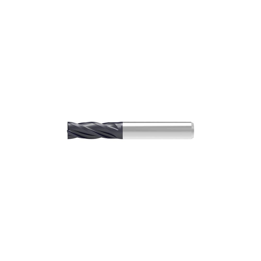 Corner Radius & Corner Chamfer End Mills; Mill Diameter (mm): 8.00 ; Number Of Flutes: 4 ; Length of Cut (mm): 22.0000 ; Single Or Double End: Single ; End Mill Material: Solid Carbide ; Chipbreaker: No