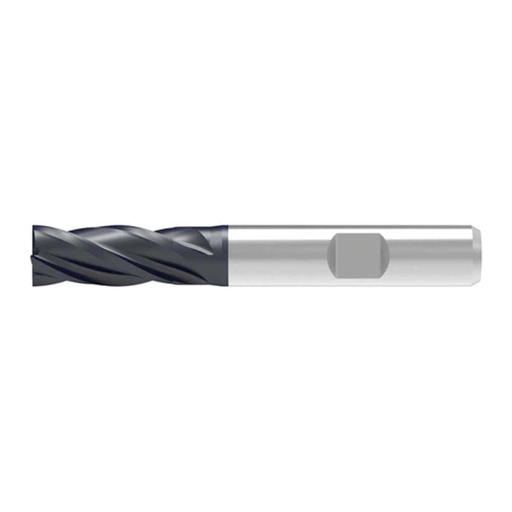Corner Radius & Corner Chamfer End Mills; Mill Diameter (mm): 12.00 ; Number Of Flutes: 4 ; Length of Cut (mm): 28.0000 ; Single Or Double End: Single ; End Mill Material: Solid Carbide ; Chipbreaker: No