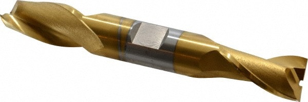 Square End Mill: 5/8'' Dia, 1-1/8'' LOC, 5/8'' Shank Dia, 4-1/2'' OAL, 2 Flutes, Cobalt