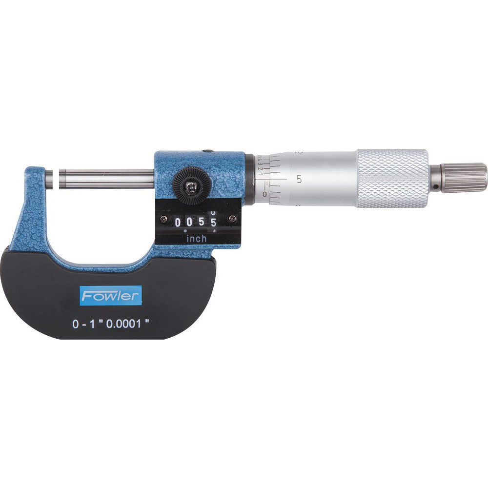 Mechanical Outside Micrometers; Minimum Measurement (Decimal Inch): 3.0000 ; Maximum Measurement (Inch): 4 ; Accuracy (Decimal Inch): 0.0002 ; Graduation: 0.0001 ; Graduation (Inch): 0.0001 ; Resolution (Decimal Inch): 0.0001