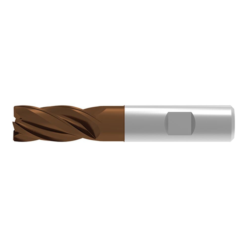 Corner Radius & Corner Chamfer End Mills; Mill Diameter (mm): 10.00 ; Number Of Flutes: 4 ; Length of Cut (mm): 22.0000 ; Single Or Double End: Single ; End Mill Material: Solid Carbide ; Chipbreaker: No