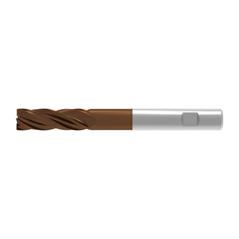 Corner Radius & Corner Chamfer End Mills; Mill Diameter (mm): 5.00 ; Number Of Flutes: 4 ; Length of Cut (mm): 22.0000 ; Single Or Double End: Single ; End Mill Material: Solid Carbide ; Chipbreaker: No