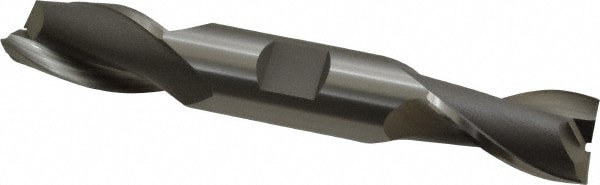 Square End Mill: 3/4'' Dia, 1-5/16'' LOC, 3/4'' Shank Dia, 5'' OAL, 2 Flutes, Cobalt