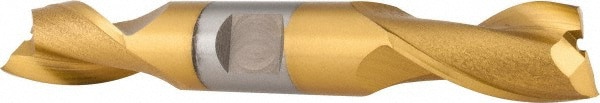 Square End Mill: 3/4'' Dia, 1-5/16'' LOC, 3/4'' Shank Dia, 5'' OAL, 2 Flutes, Cobalt