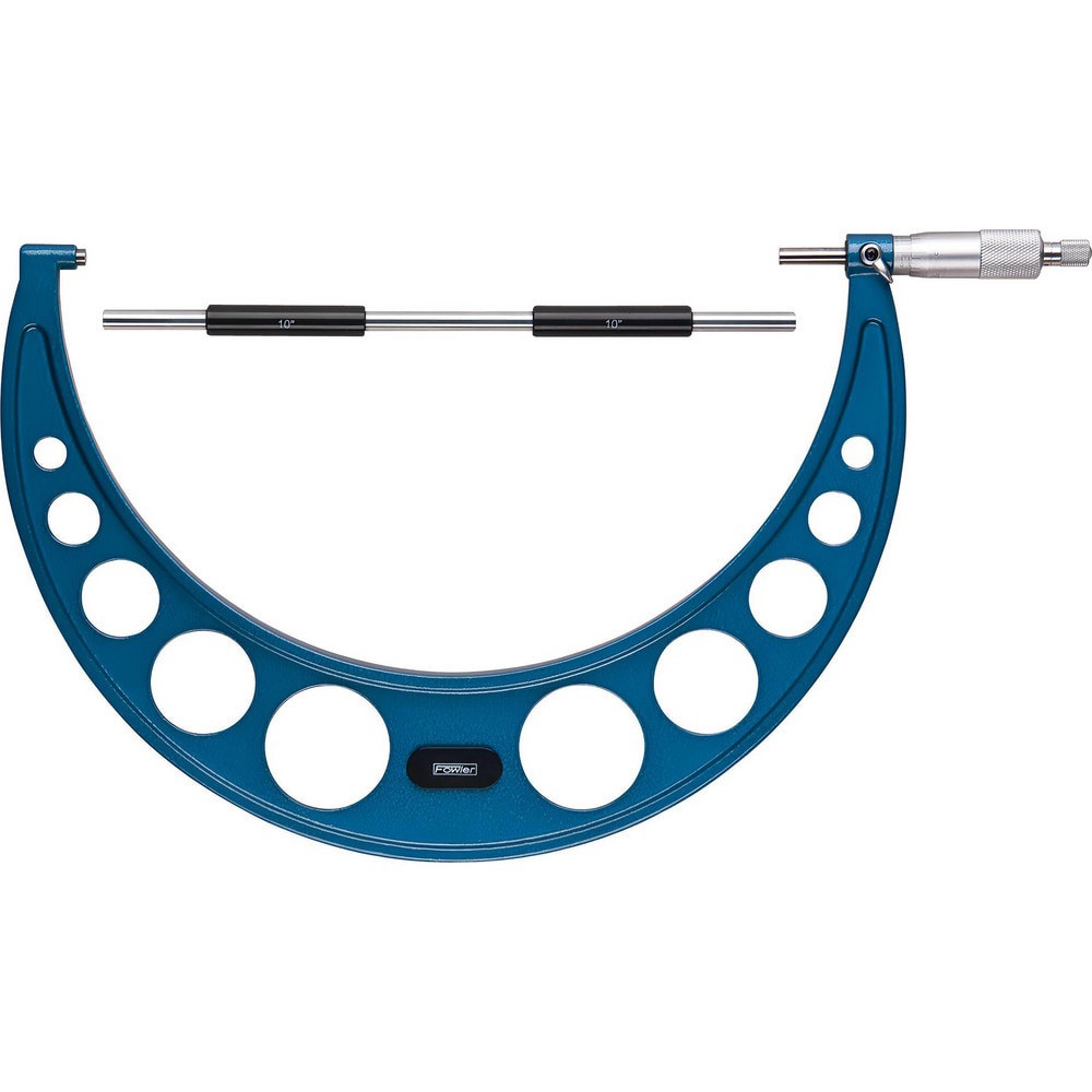 Mechanical Outside Micrometers; Minimum Measurement (Decimal Inch): 10.0000 ; Maximum Measurement (Inch): 11 ; Accuracy (Decimal Inch): 0.00035 ; Graduation: 0.0001 ; Graduation (Inch): 0.0001 ; Resolution (Decimal Inch): 0.0001