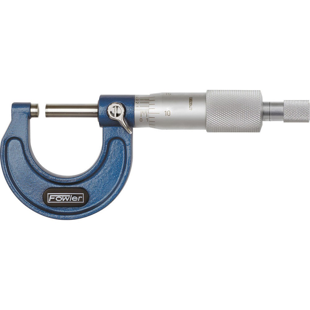 Mechanical Outside Micrometers; Minimum Measurement (Decimal Inch): 0.0000 ; Maximum Measurement (Inch): 1 ; Accuracy (Decimal Inch): 0.00015 ; Graduation: 0.0001 ; Graduation (Inch): 0.0001 ; Resolution (Decimal Inch): 0.0001