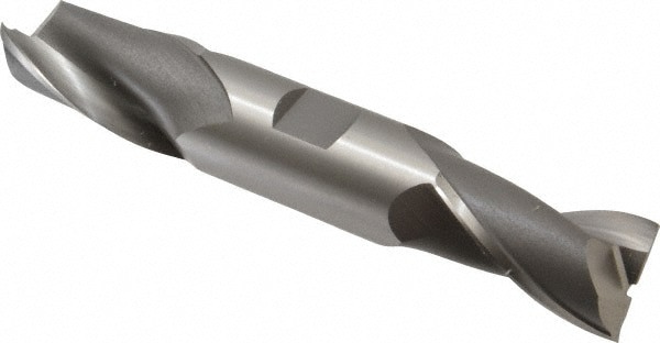 Square End Mill: 1'' Dia, 1-5/8'' LOC, 1'' Shank Dia, 5-7/8'' OAL, 2 Flutes, Cobalt