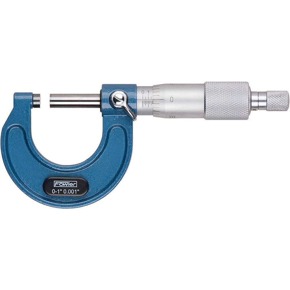 Mechanical Outside Micrometers; Minimum Measurement (Decimal Inch): 4.0000 ; Maximum Measurement (Inch): 5 ; Accuracy (Decimal Inch): 0.001 ; Graduation: 0.0010 ; Graduation (Inch): 0.001 ; Resolution (Decimal Inch): 0.0010