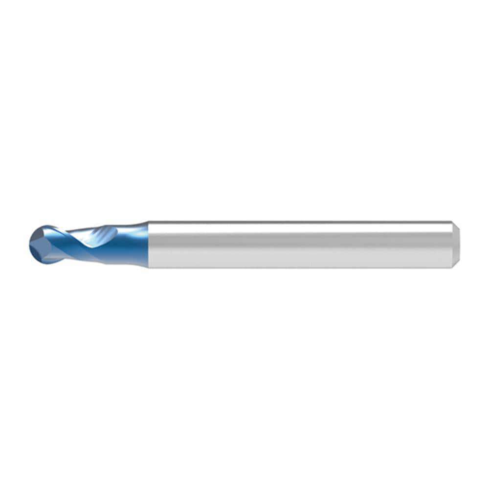 Ball End Mills; Mill Diameter (Decimal Inch): 0.0560 ; Mill Diameter (mm): 1.40 ; Number Of Flutes: 2 ; End Mill Material: Solid Carbide ; Length of Cut (mm): 3.0000 ; Shank Diameter (mm): 3.0000