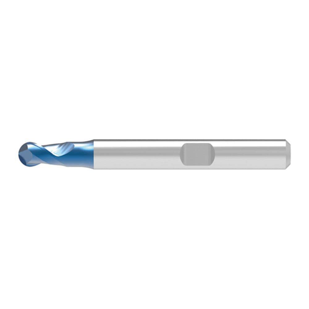 Ball End Mills; Mill Diameter (Decimal Inch): 0.1200 ; Mill Diameter (mm): 3.00 ; Number Of Flutes: 2 ; End Mill Material: Solid Carbide ; Length of Cut (mm): 6.0000 ; Shank Diameter (mm): 6.0000