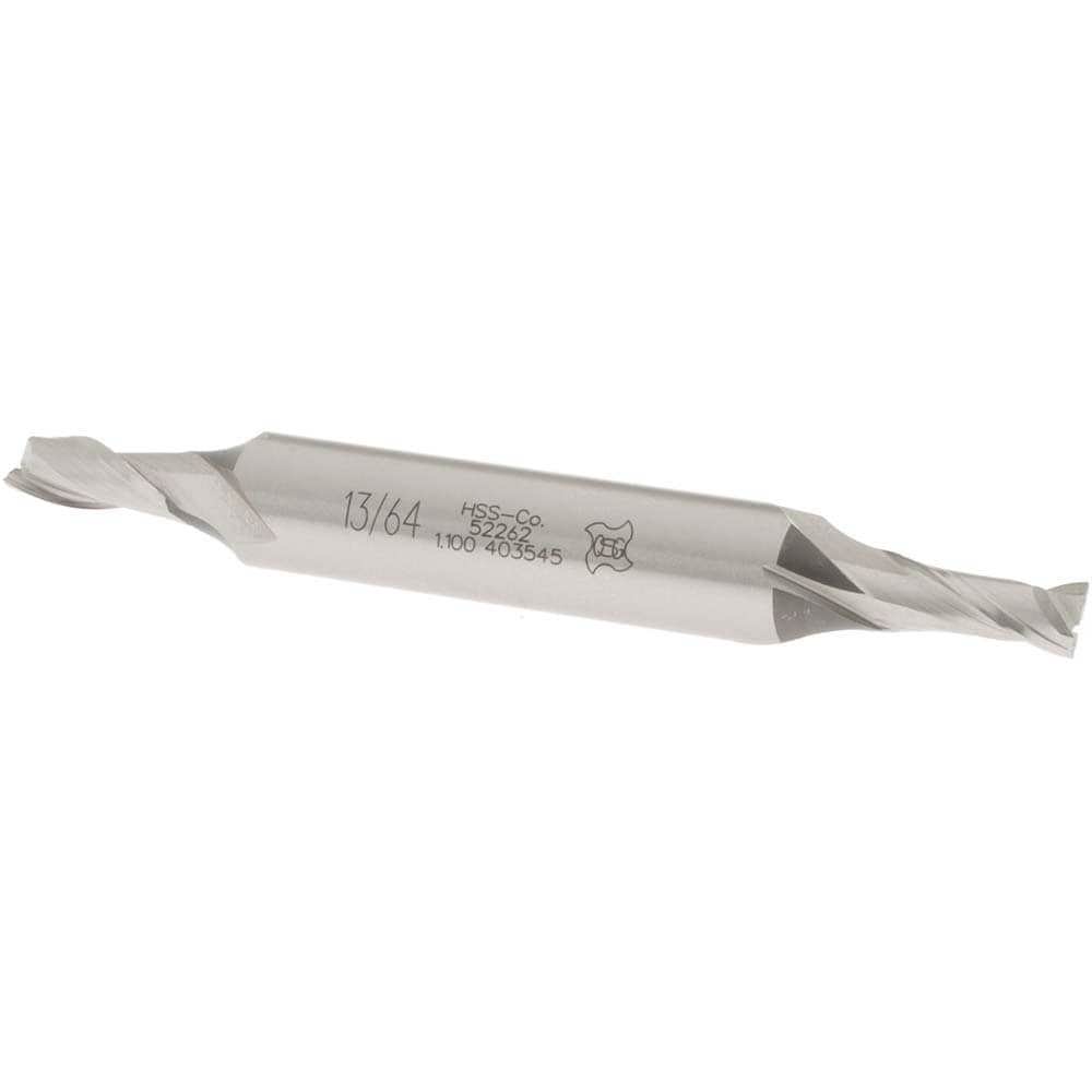 Square End Mill: 13/64