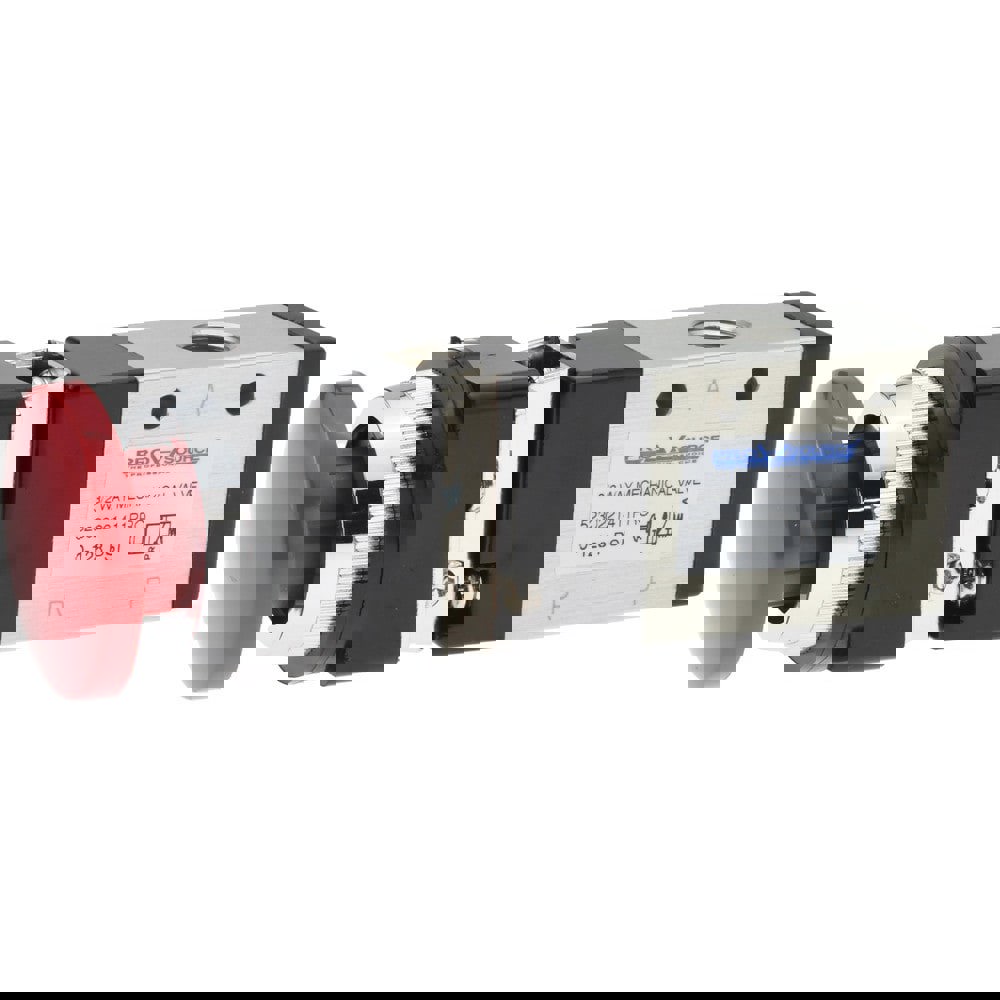 Manually Operated Valve: Manual Mechanical, Palm Button & Spring Actuated