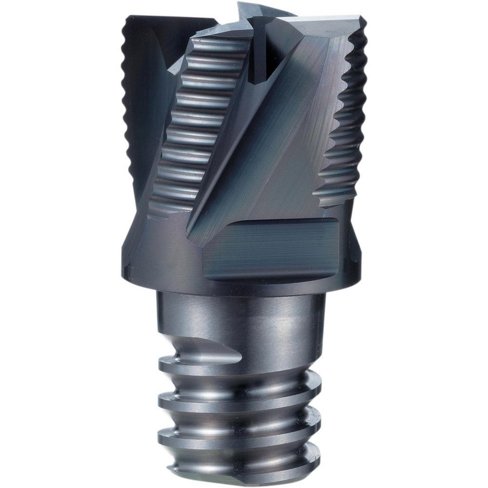 Square End Mill Heads; Center Cutting: Center Cutting ; Helix Angle: 19; 21