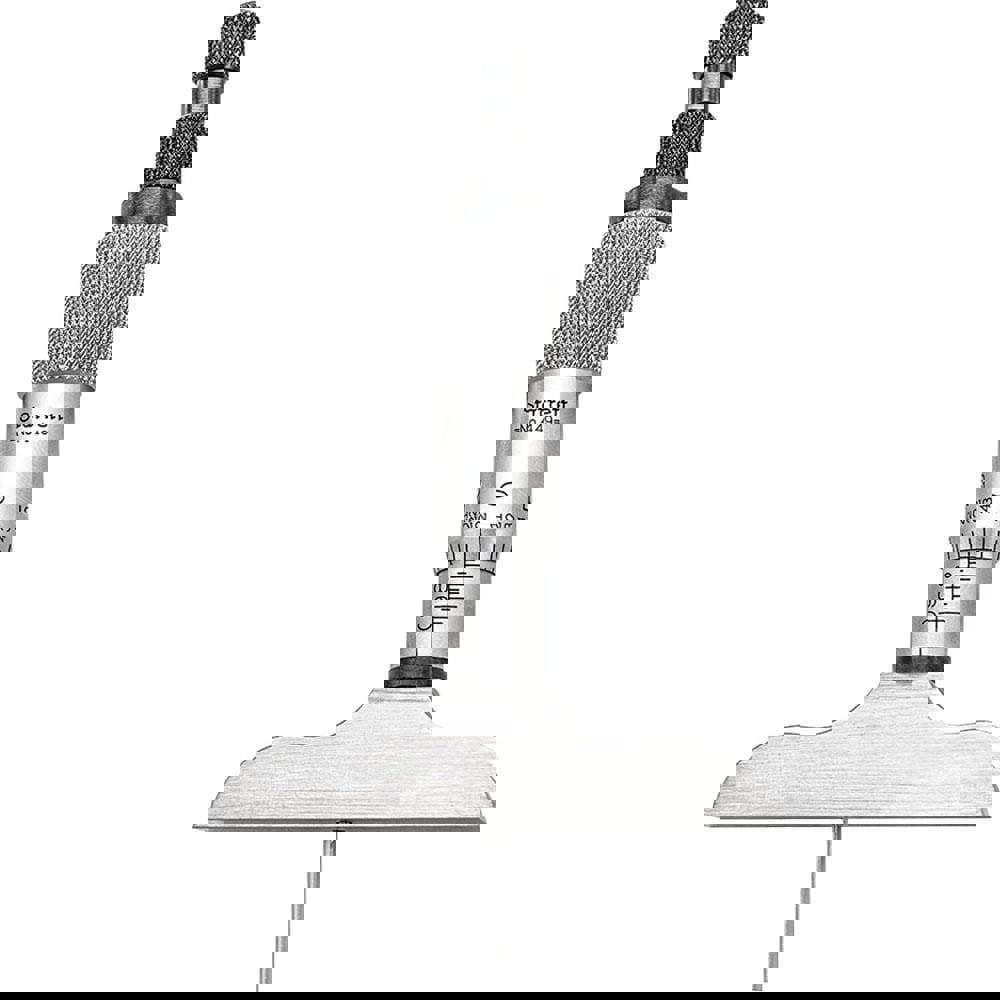 Mechanical Depth Micrometer: 3'' Range, 3 Rods