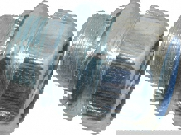 Conduit Connector: For Liquid-Tight, Steel, 1/2