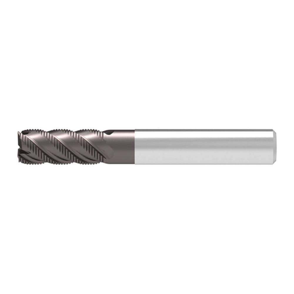 Corner Radius & Corner Chamfer End Mills; Mill Diameter (mm): 8.00 ; Number Of Flutes: 4 ; Length of Cut (mm): 22.0000 ; Single Or Double End: Single ; End Mill Material: Solid Carbide ; Chipbreaker: No