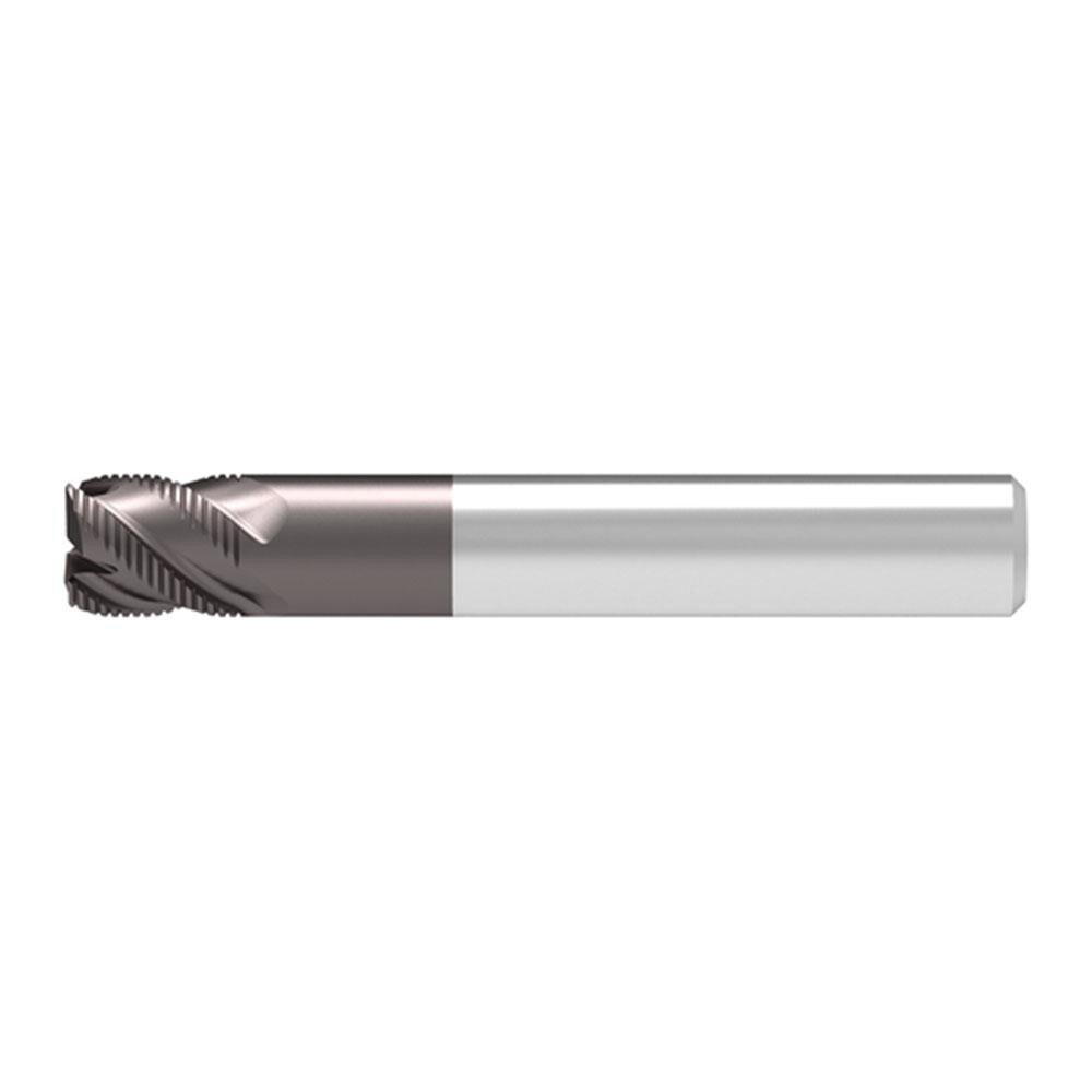 Corner Radius & Corner Chamfer End Mills; Mill Diameter (mm): 10.00 ; Number Of Flutes: 4 ; Length of Cut (mm): 13.0000 ; Single Or Double End: Single ; End Mill Material: Solid Carbide ; Chipbreaker: No