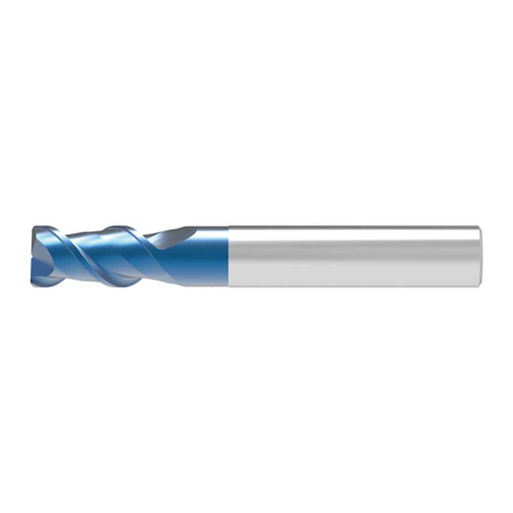 Corner Radius & Corner Chamfer End Mills; Mill Diameter (mm): 3.00 ; Number Of Flutes: 2 ; Length of Cut (mm): 8.0000 ; Single Or Double End: Single ; End Mill Material: Solid Carbide ; Chipbreaker: No