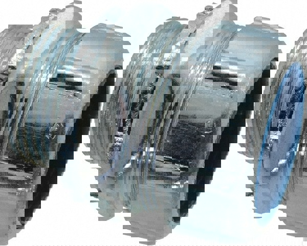 Conduit Connector: For Liquid-Tight, Steel, 1