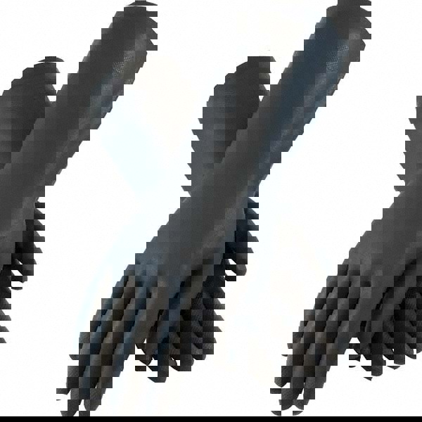 Chemical Resistant Gloves: X-Large, 28 mil Thick, Neoprene, Unsupported