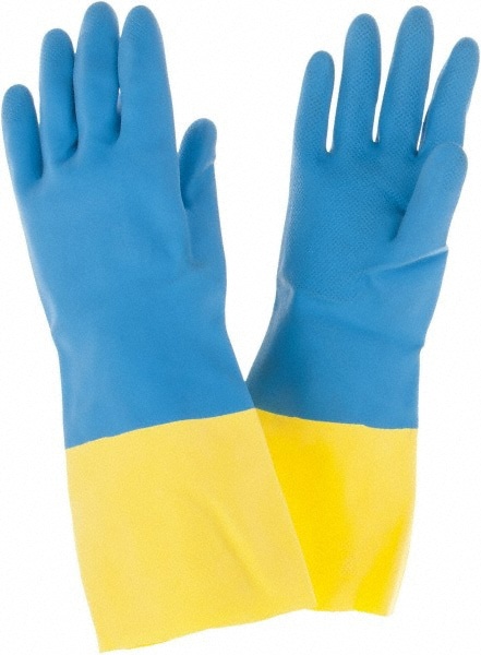 Chemical Resistant Gloves: Assurance Assurance, Size Small, 28.00 mil, Latex & Neoprene, Unsupported