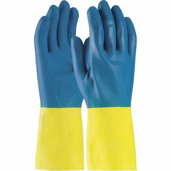 Chemical Resistant Gloves: Assurance Size X-Large, 28.00 mil, Neoprene Over Latex, Unsupported