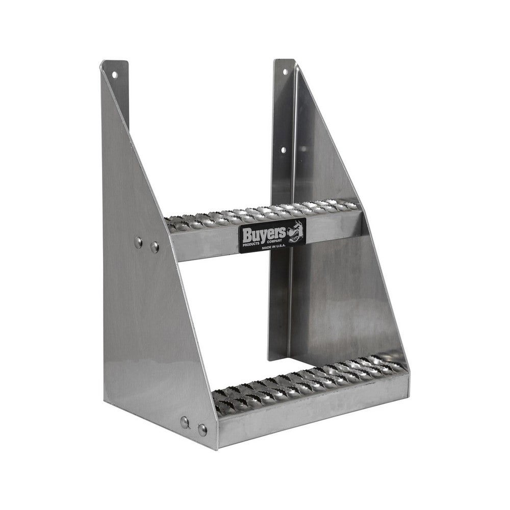 Wheel Steps; For Use With: Trucks ; Minimum Wheel Diameter: 0 (Inch); Maximum Wheel Diameter: 8.00in ; Step Width: 18 (Inch); Minimum Height (Inch): 24.0000in ; Load Capacity (Lb.): 300.000