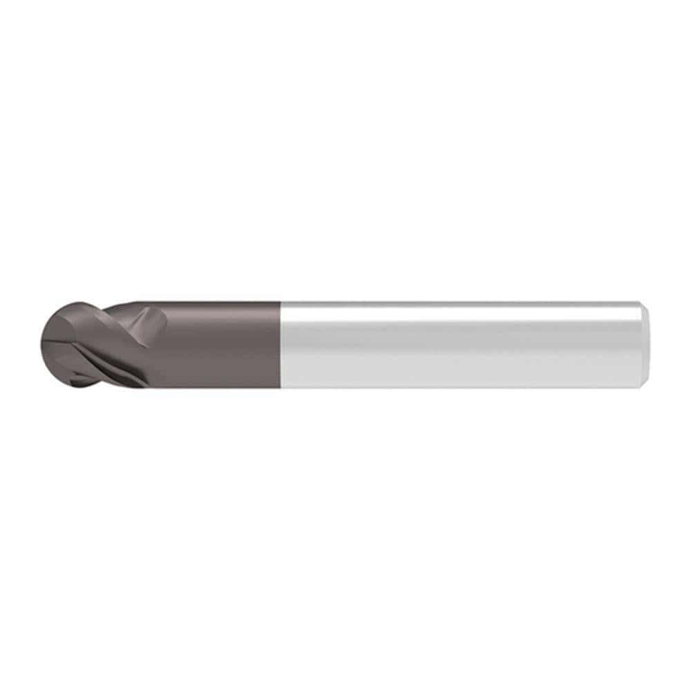 Ball End Mills; Mill Diameter (Decimal Inch): 0.4800 ; Mill Diameter (mm): 12.00 ; Number Of Flutes: 4 ; End Mill Material: Solid Carbide ; Length of Cut (mm): 16.0000 ; Shank Diameter (mm): 12.0000