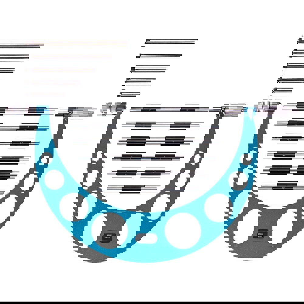 Mechanical Interchangeable Anvil Micrometer: 6 to 12