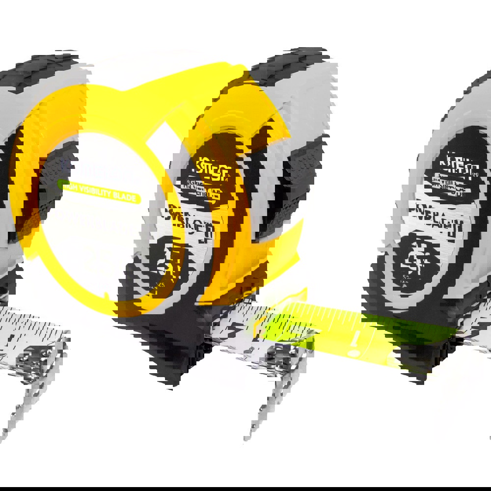 Tape Measure: 25' Long, 1-1/16