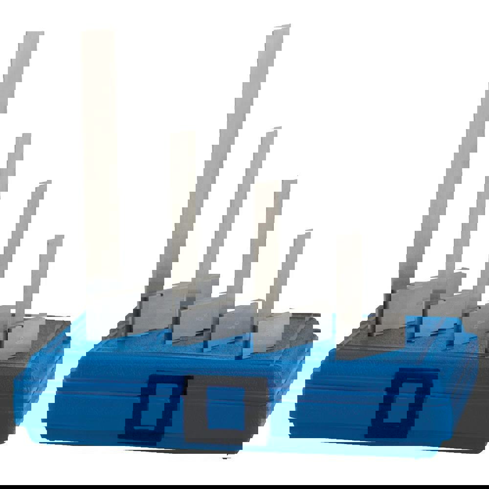 4 Piece, 1-1/2, 2-1/2, 3, 4 Inch Base Length, 2, 3, 4, 6 Inch Blade Length, Square Set