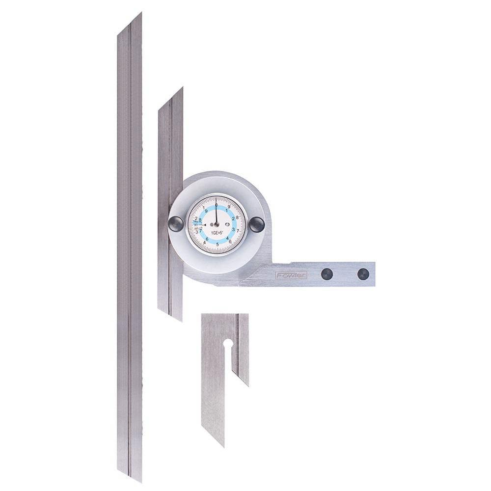 6, 12 Inch Long Blade, 360&deg; Max Measurement, Bevel Protractor