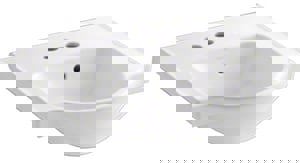 @ 21 VEER W/SPRD VC SINK BSN WHIT