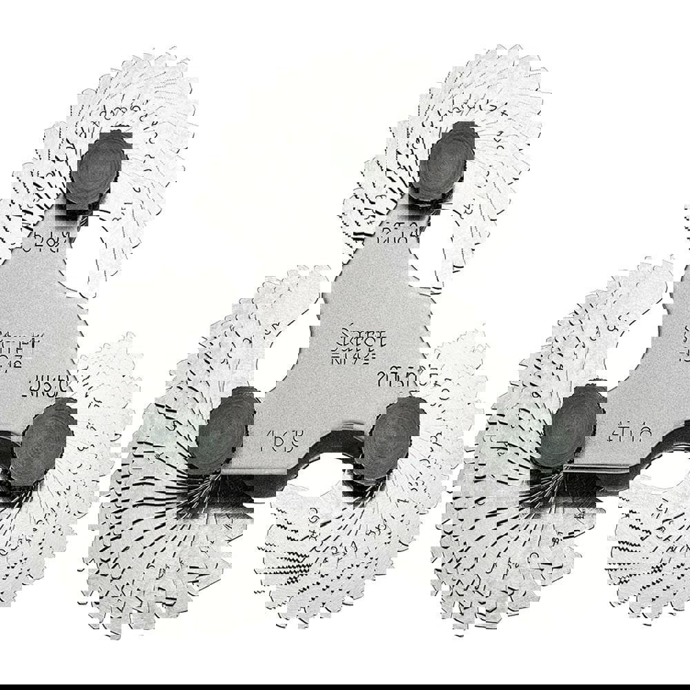 51 Leaf, 4 to 84 TPI Range, Steel Screw Pitch Gage