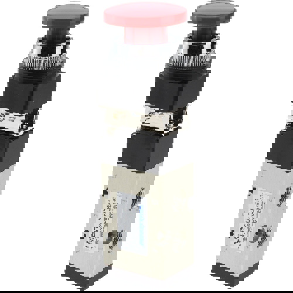 Manually Operated Valve: Manual Mechanical, Palm Button & Spring Actuated