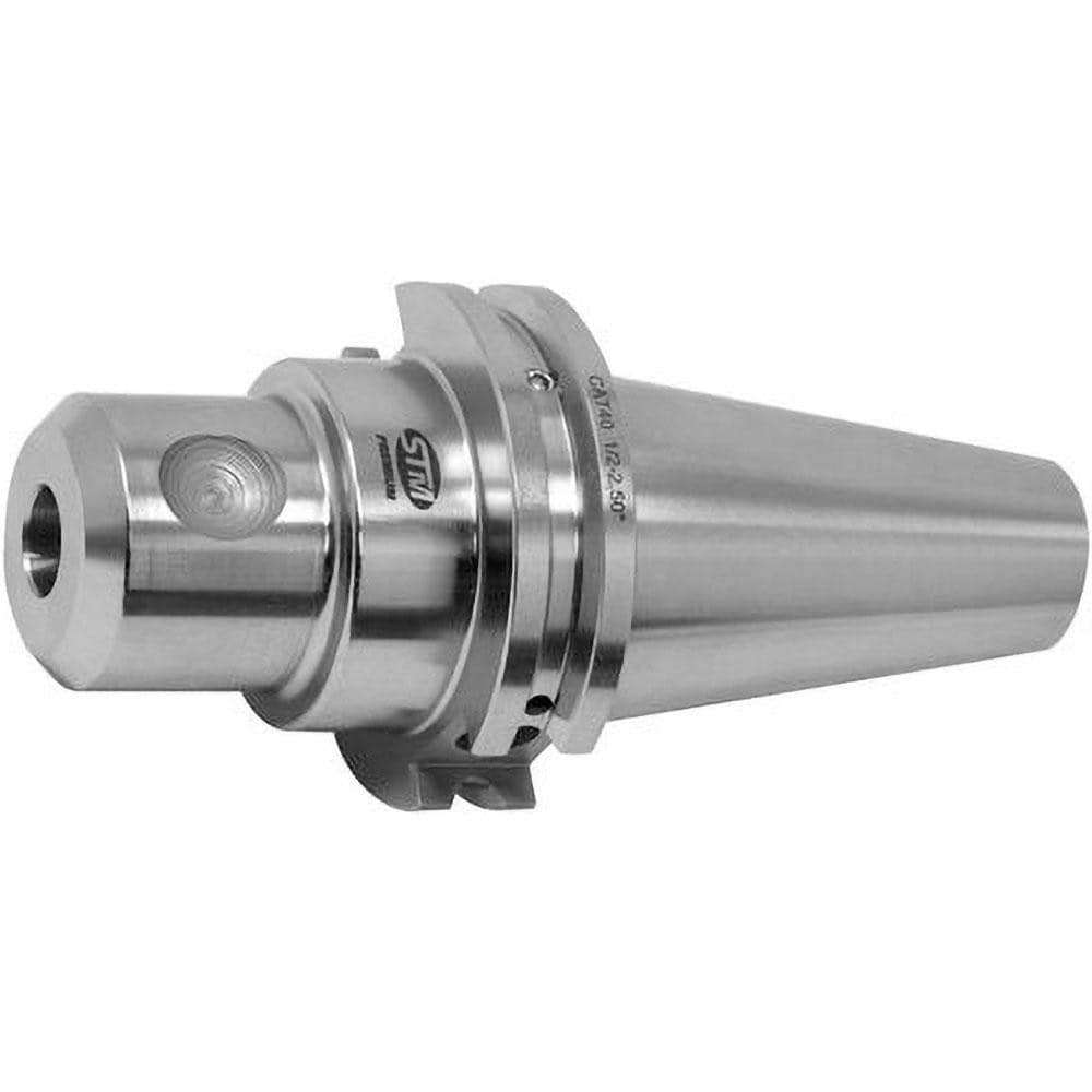 End Mill Holders & Adapters; Shank Type: CAT Taper ; Modular Connection Size: CAT40 ; Shank Diameter (Decimal Inch): 2.25 ; Overall Length (Decimal Inch): 5.25 ; Taper Size: CAT40 ; Hole Diameter (Inch): 1-1/4