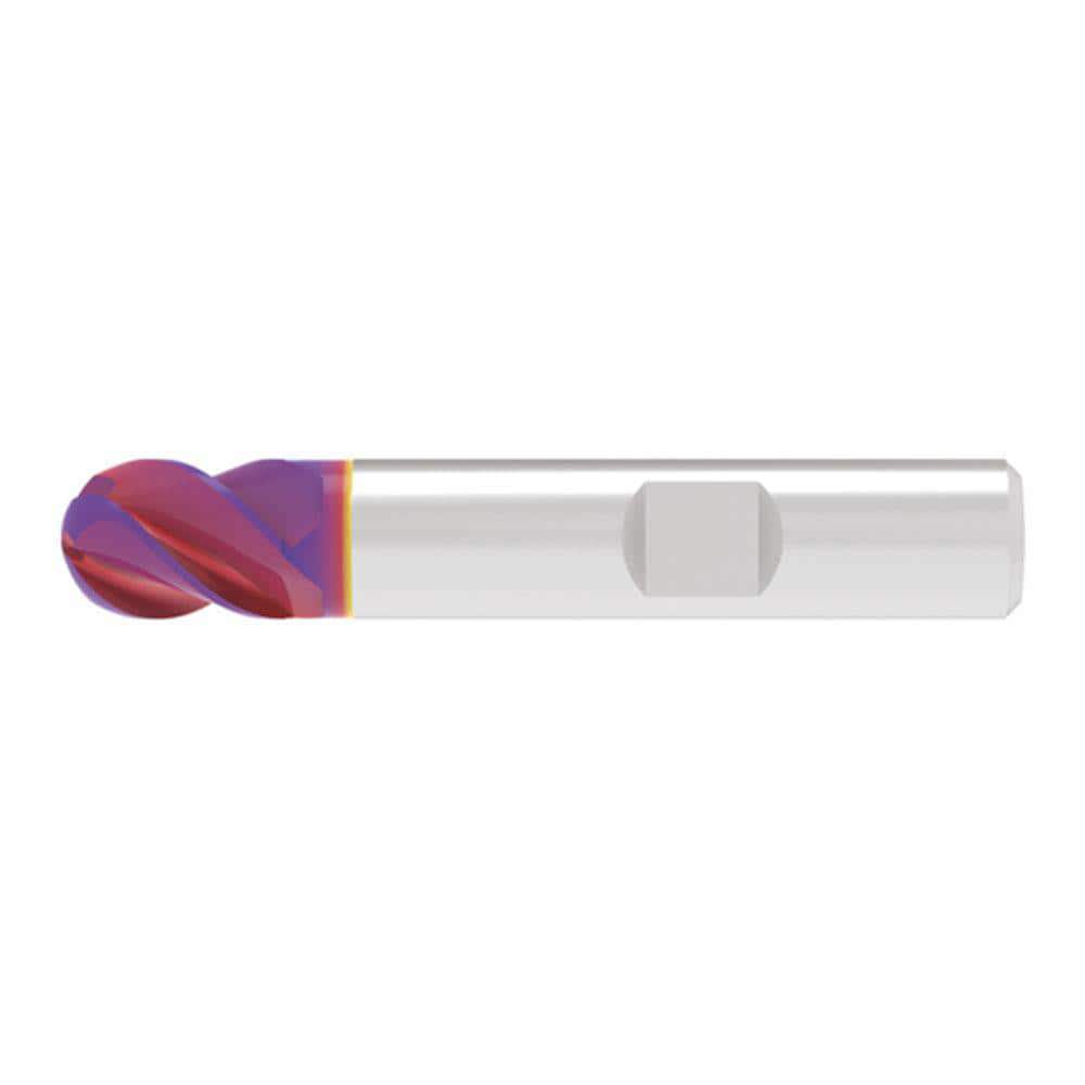 Ball End Mills; Mill Diameter (Decimal Inch): 0.2000 ; Mill Diameter (mm): 5.00 ; Number Of Flutes: 4 ; End Mill Material: Solid Carbide ; Length of Cut (mm): 9.0000 ; Shank Diameter (mm): 6.0000