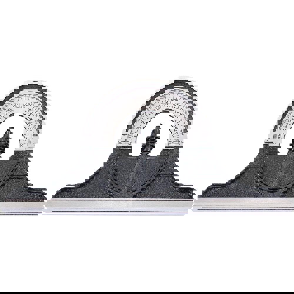 12 to 24 Inch Long Blade, Reversible Combination Square Protractor Head