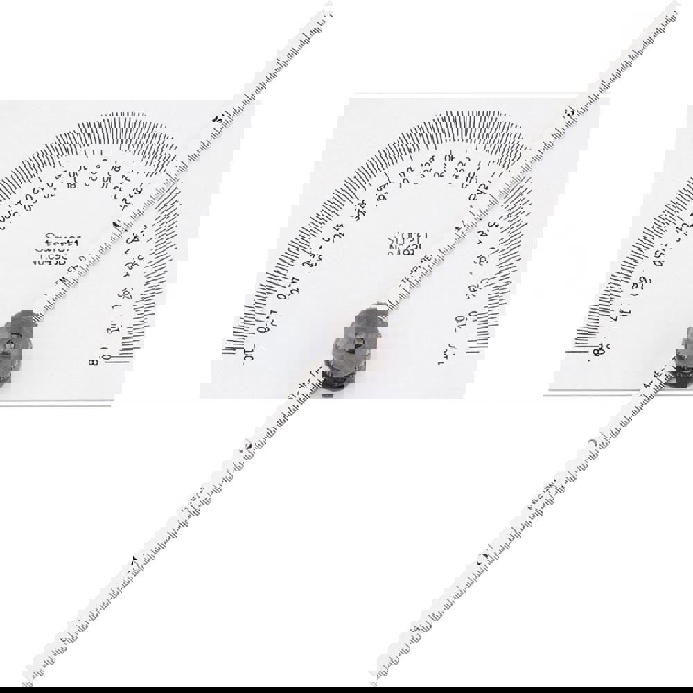 0 to 6 Inch Rule Measurement Range, 0 to 180&deg; Angle Measurement Range, Rectangle Head Protractor and Depth Gage